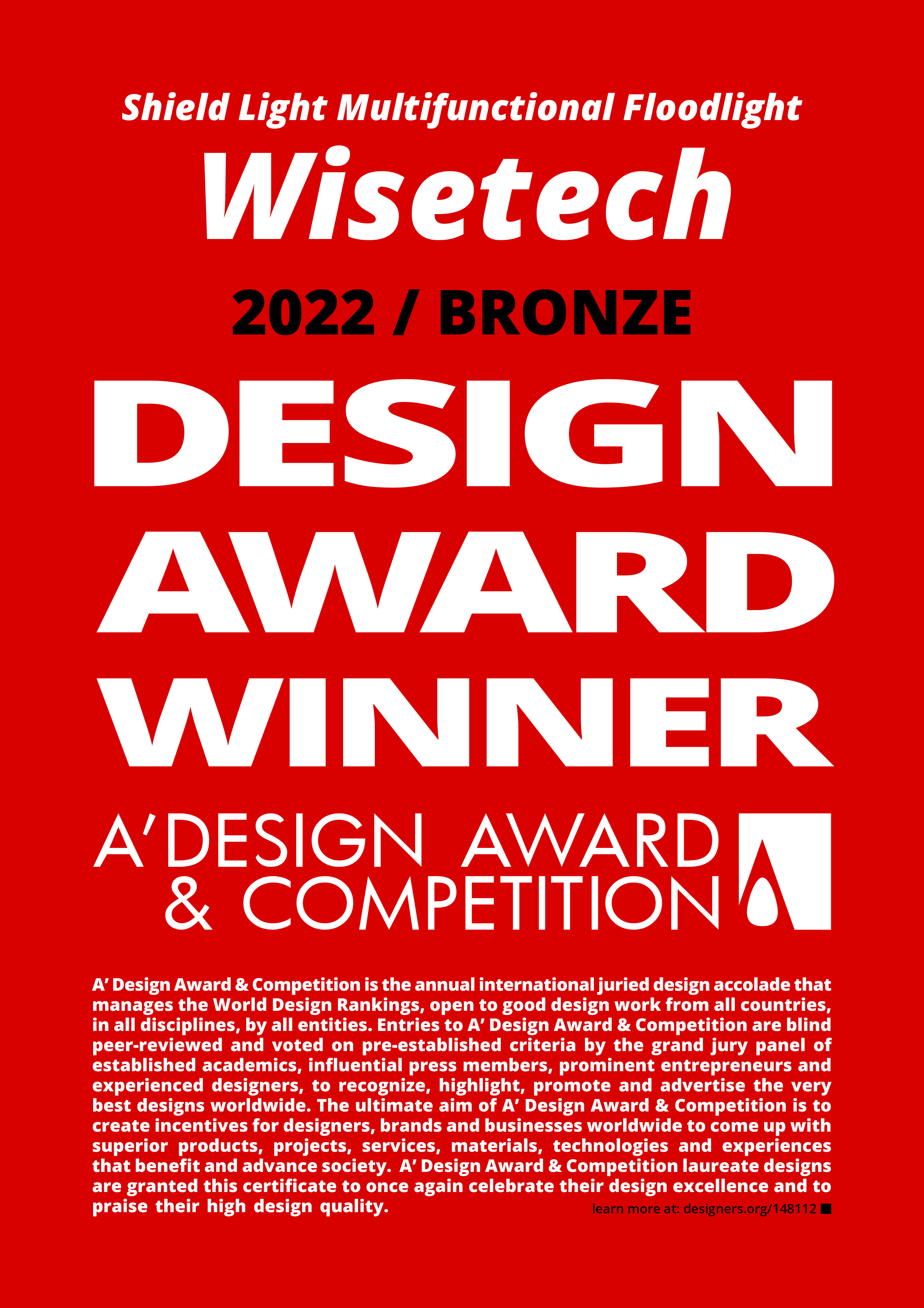 首图 Un Design Bronze Award per WISETECH