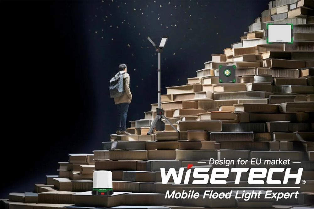 Tower light,tripod light,portable work light,flood light,ODM factory,innovation,RecycledMaterials,tripod light,world book day